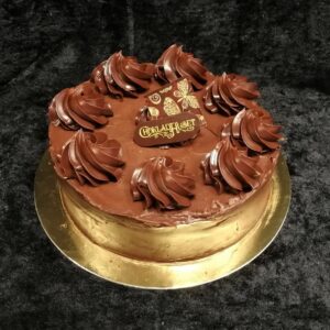 Krämig chokladtryffeltårta