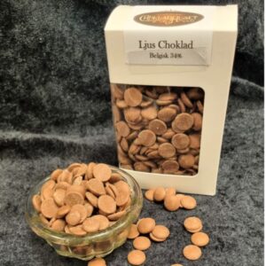 Belgisk mjölkchoklad 34%