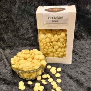 Belgisk vit choklad