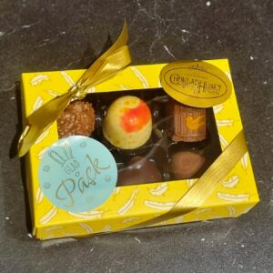 Påskask med 6st praliner