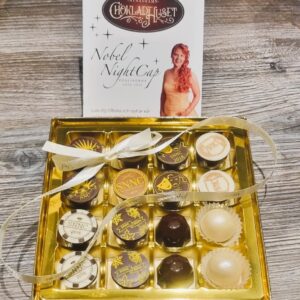 Nobelpraliner selection 16st Unika chokladpraliner till verkade till nobelpristagare och nobelgäster